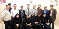 دیدار اعضاء کاراکو اصفهان با ریاست و پرسنل اداره ورزش شهرستان کاشان 